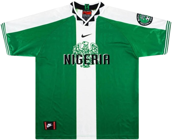 Nigeria 1996 retro shirt